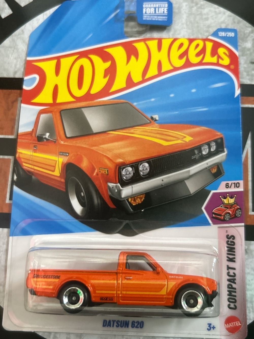 Hot Wheels Datsun 620 Kids Toy Truck - Orange